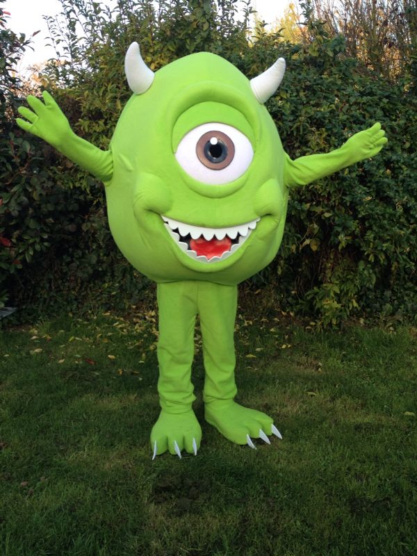 Monsters Inc - Mike Wazowski - Event Mascots Costume Hire
