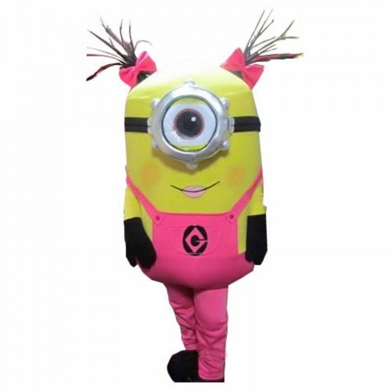 Pink Minion Event Mascots Costume Hire 6989