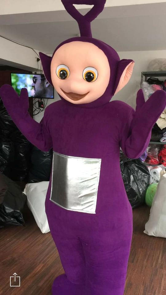 Tinky-winky - Event Mascots Costume Hire