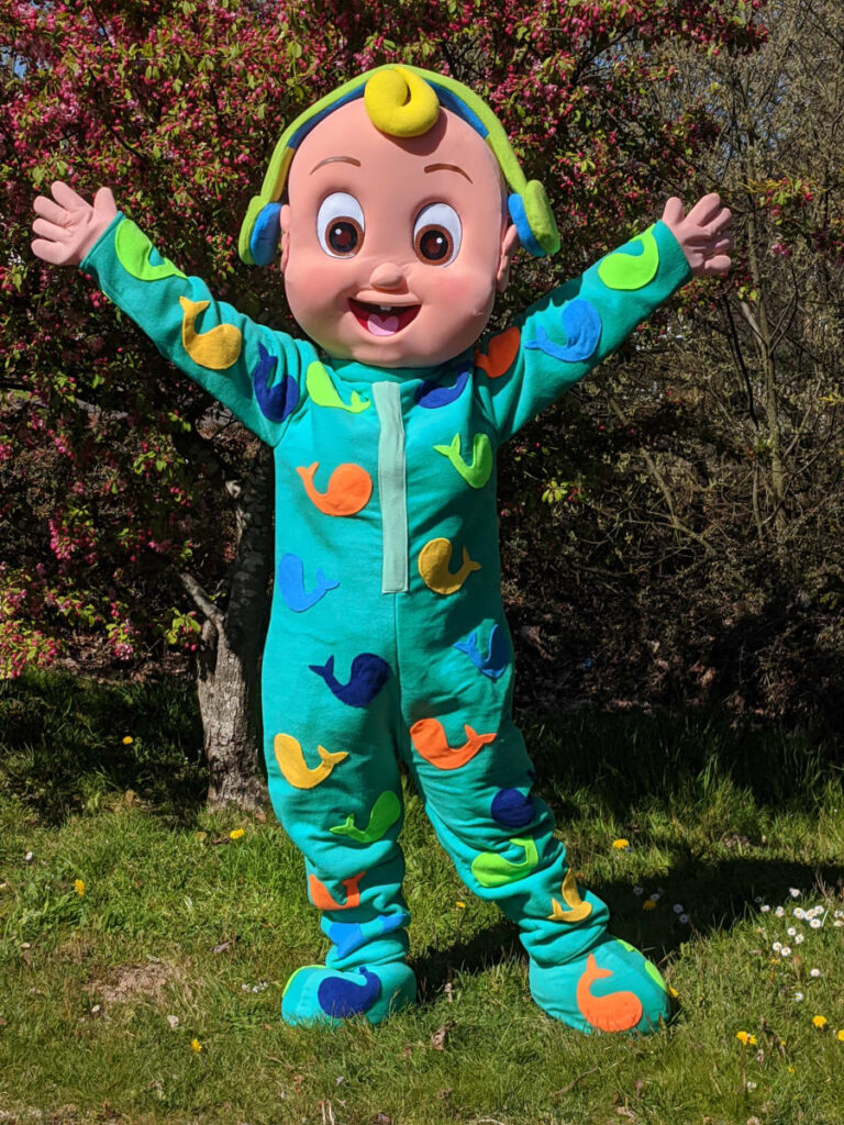 Baby Cocomelon JJ Mascot - Event Mascots Costume Hire